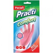 Перчатки резиновые PACLAN Comfort M фотография