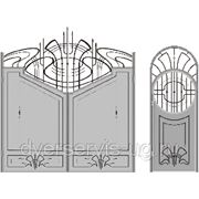 Кованые ворота №50