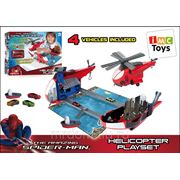 Игровой набор 550728 вертолет spider-man в коробке тм marvel (830256)