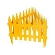 Забор декоративный “Классический“, 45 х 300 см, желтый// Россия фото