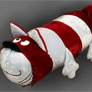 Подушка-валик “Кот полосатый“ фото