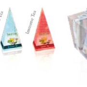 12 и 24 чайные пирамидки в индивидуальной упаковке Призма фото