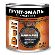 Грунт-эмаль по ржавчине DALI с молотковым эффектом фото