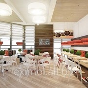 Дизайн интерьера кафе фото