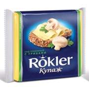 Слайсы “Rokler“с грибами сыр плав.150гр.*24 фотография