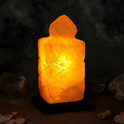 Соляная лампа 'Свеча', цельный кристалл, 26 см, 3-4 кг фото