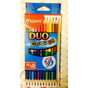 Цветные карандаши Maped 24 цвета фотография