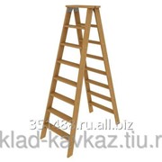 Двусторонняя лестница-стремянка со ступенями Krause 818256