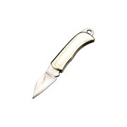 Мини карманный нож Stealth Самозащита На открытом воздухе Медь Зеркало складной нож ожерелье Брелок подарок фотография