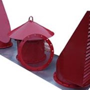 Зонты вентиляционные аллюминиевые ЗВА-500 фотография