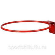Кольцо баскетбольное без сетки (труба) AN-10 №5 (380 мм) Красный фото