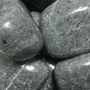 Камень для бани Атлант Камень Серпентинит шлифованный в ведре 10 кг фото