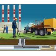 Очистка труб и резервуаров фото