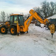 Услуги гидромолота на базе погрузчика JCB