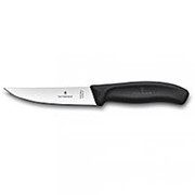 Нож разделочный VICTORINOX SwissClassic с узким прямым лезвием 12 см, чёрный (60068)