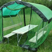 Беседка металлическая Дачная + противомоскитный тент. Доставка по РБ Большой выбор. фото