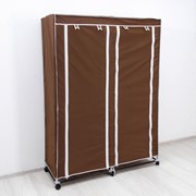 Шкаф для одежды, 117×44×171 см, цвет коричневый