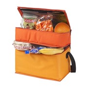 Сумка-холодильник Trias, красный/оранжевый/желтый фото