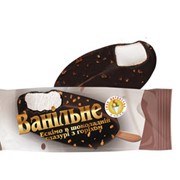 Эскимо "Ванильное" в шоколадной глазури с орехом ТМ Смак дитинства