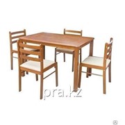 Комплект модель DP-303, стол, 4 стула (1150мм 750мм 750мм) фото