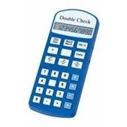 DoubleCheck Говорящий карманный калькулятор на русском языке, с переходником арт. 4032