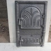 Дверца печная спарка(АР)(Рум) “Крепость“ квадрат арка фото
