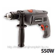 Дрель ударная 550Вт, реверс фото