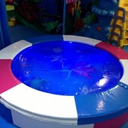 Водный батут круглый фото