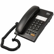 Телефон проводной RITMIX RT-330 black, без дисплея, импульсный и тоновый режимы фото