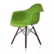 Кресло Eames Style DAW Brown (зеленый)