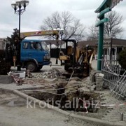 Прокладка водопровода проколом фото