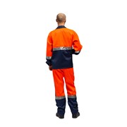 Костюм сигнальный Сигнал-1 (куртка/брюки) оранжевый/синий (88-92, 170-176, Оранжевый/Синий)