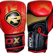 Боксерские перчатки RDX Ultra Gold Red