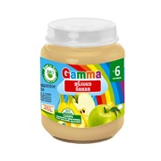 Пюре из яблок и банана без сахара Gamma BIO