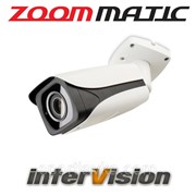 Автоматизированная видеокамера Zoom-4X-WIDE interVision 3Mp 8-120° самонастраиваемая ИК 80 метров 300118