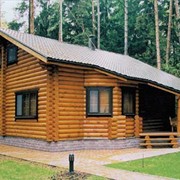 Дом сруб деревянный фото