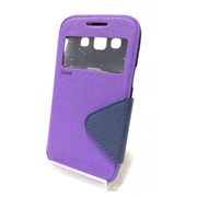 Чехол-книжка для Samsung i8552 Galaxy win фиолетовый фото
