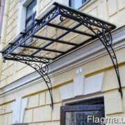 Изготовление козырьков фото