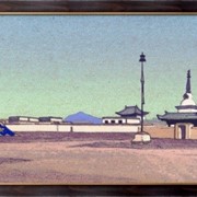 Картина Батухалка, столица Внутренней Монголии, Рерих Николай Константинович фотография