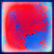 Живая плитка для облицовки поверхностей_RED-BLUE OCEAN (Красно-синий океан) C102