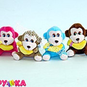 Мягкая игрушка обезьяна с бананом 14-0005 фотография