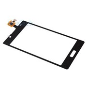 Тачскрин (сенсорное стекло) для LG P700/P705 black фотография