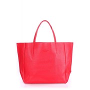 Женская сумка Poolparty Soho Leather Soho Bag кожаная красная фотография