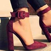 Женские стильные туфли с ремешком. Размеры все 33-42 фото
