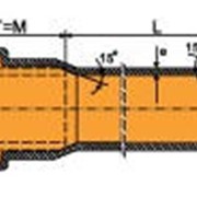 Труб канализационная для внешней канализации с PVC SN2, S25