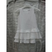 Платье нарядное белое лен Trussardi