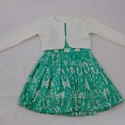 Нарядное гипюровое платье для девочек Гертруда, арт. 128430499 фото