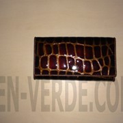 Кожаный кошелек с поцелуем внутри Cozznee 505 фото