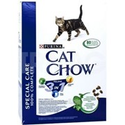 Сухой корм для кошек CAT CHOW FELINE 3IN1 0,4 кг фото