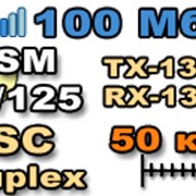 Медиаконвертер 100Мбит, одномод, 50 км, TX-1310нм, Duplex SC